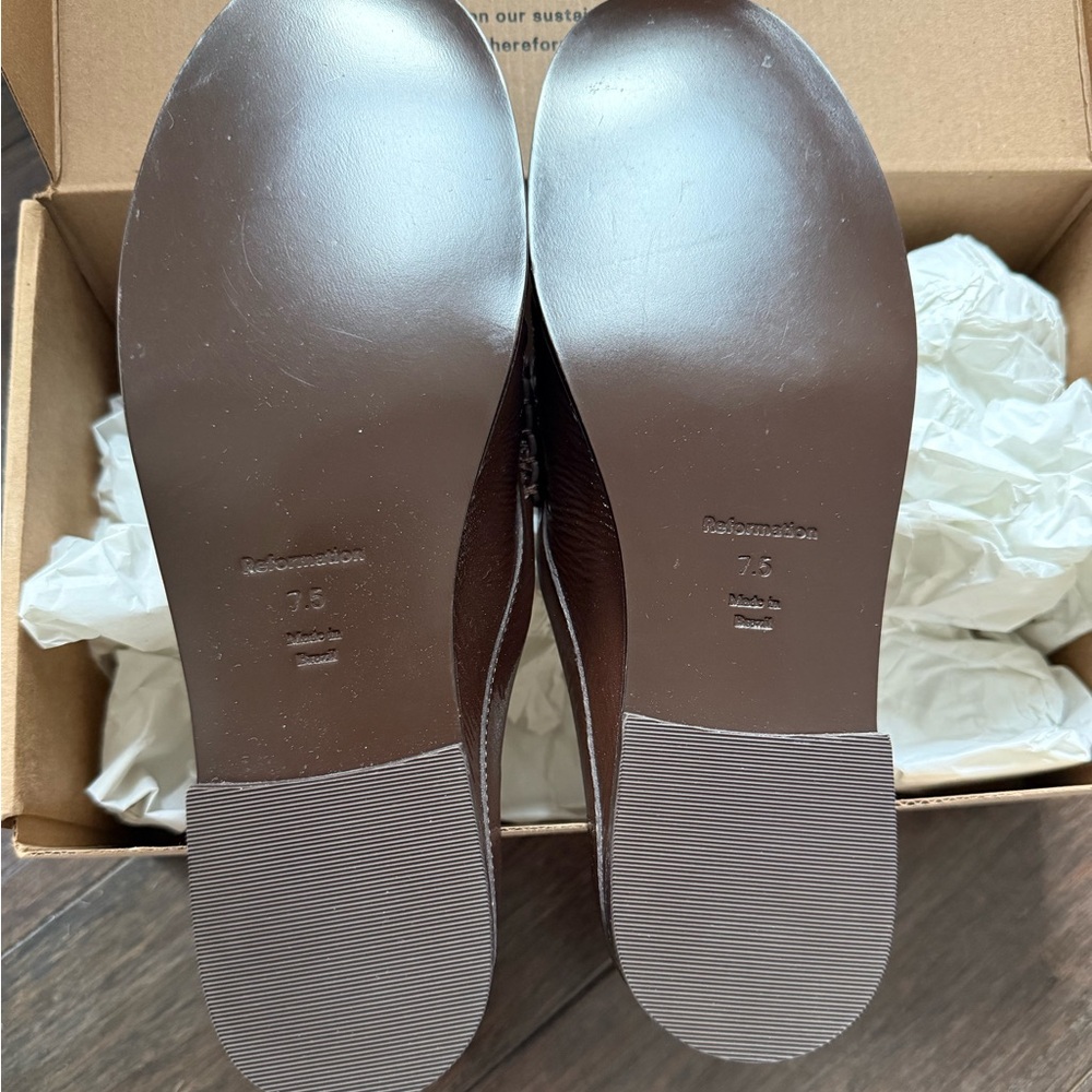 Reformation Francine Loafer Mules - Picture 6 of 6